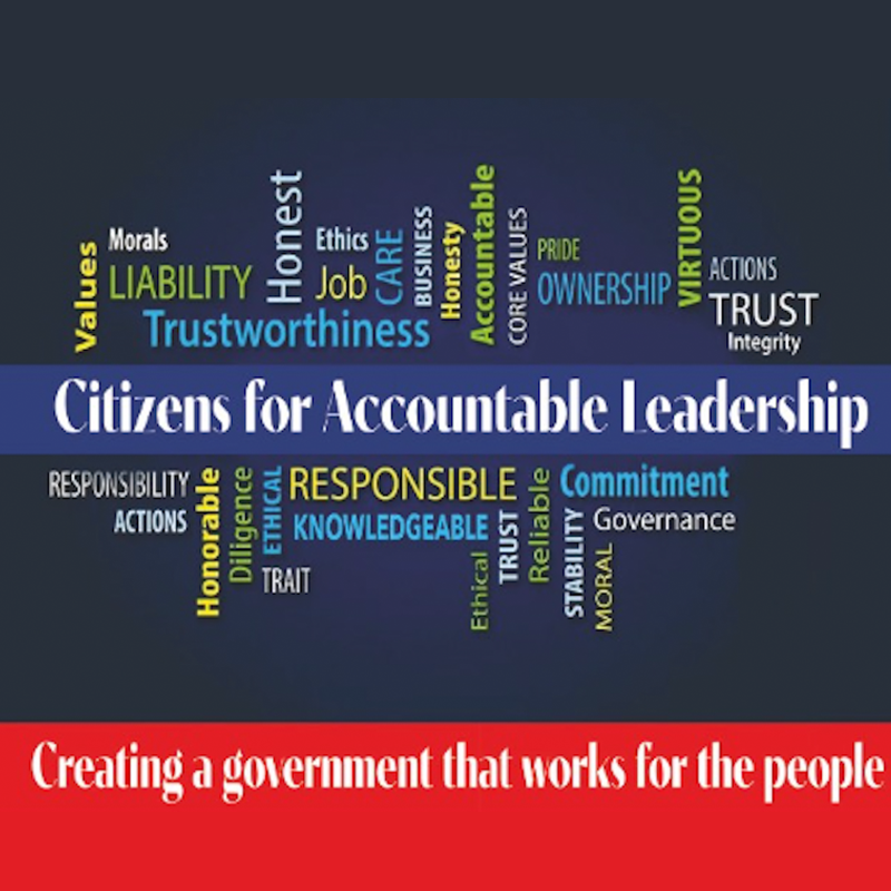 Citizen for Accountable Leadership logo